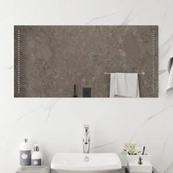 VidaXL Miroir De Salle De Bain à LED 50x100 Cm -magasin Vente-unique vidaxl miroir de salle de bain a led 50x100 cm 14116128 39333002 1140x1140
