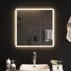 VidaXL Miroir De Salle De Bain à LED 60x60 Cm -magasin Vente-unique vidaxl miroir de salle de bain a led 60x60 cm 14116258 39333506 1140x1140