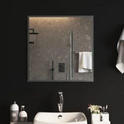 VidaXL Miroir De Salle De Bain à LED 60x60 Cm -magasin Vente-unique vidaxl miroir de salle de bain a led 60x60 cm 14116258 39333508 1140x1140