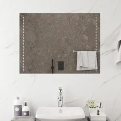 VidaXL Miroir De Salle De Bain à LED 60x80 Cm -magasin Vente-unique vidaxl miroir de salle de bain a led 60x80 cm 14116536 39334598 1140x1140