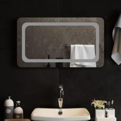 VidaXL Miroir De Salle De Bain à LED 70x40 Cm -magasin Vente-unique vidaxl miroir de salle de bain a led 70x40 cm 14113266 39319850 1140x1140
