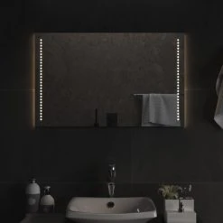 VidaXL Miroir De Salle De Bain à LED 80x50 Cm