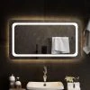 VidaXL Miroir De Salle De Bain à LED 90x50 Cm -magasin Vente-unique vidaxl miroir de salle de bain a led 90x50 cm 14113472 39320644 1140x1140