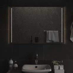 VidaXL Miroir De Salle De Bain à LED 90x60 Cm