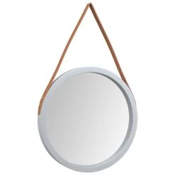 VidaXL Miroir Mural Avec Sangle Argenté Ø 45 Cm 8 VidaXL Miroir Mural Avec Sangle Argenté Ø 45 Cm -magasin Vente-unique vidaxl miroir mural avec sangle argente 45 cm 14113290 39319936 1140x1140
