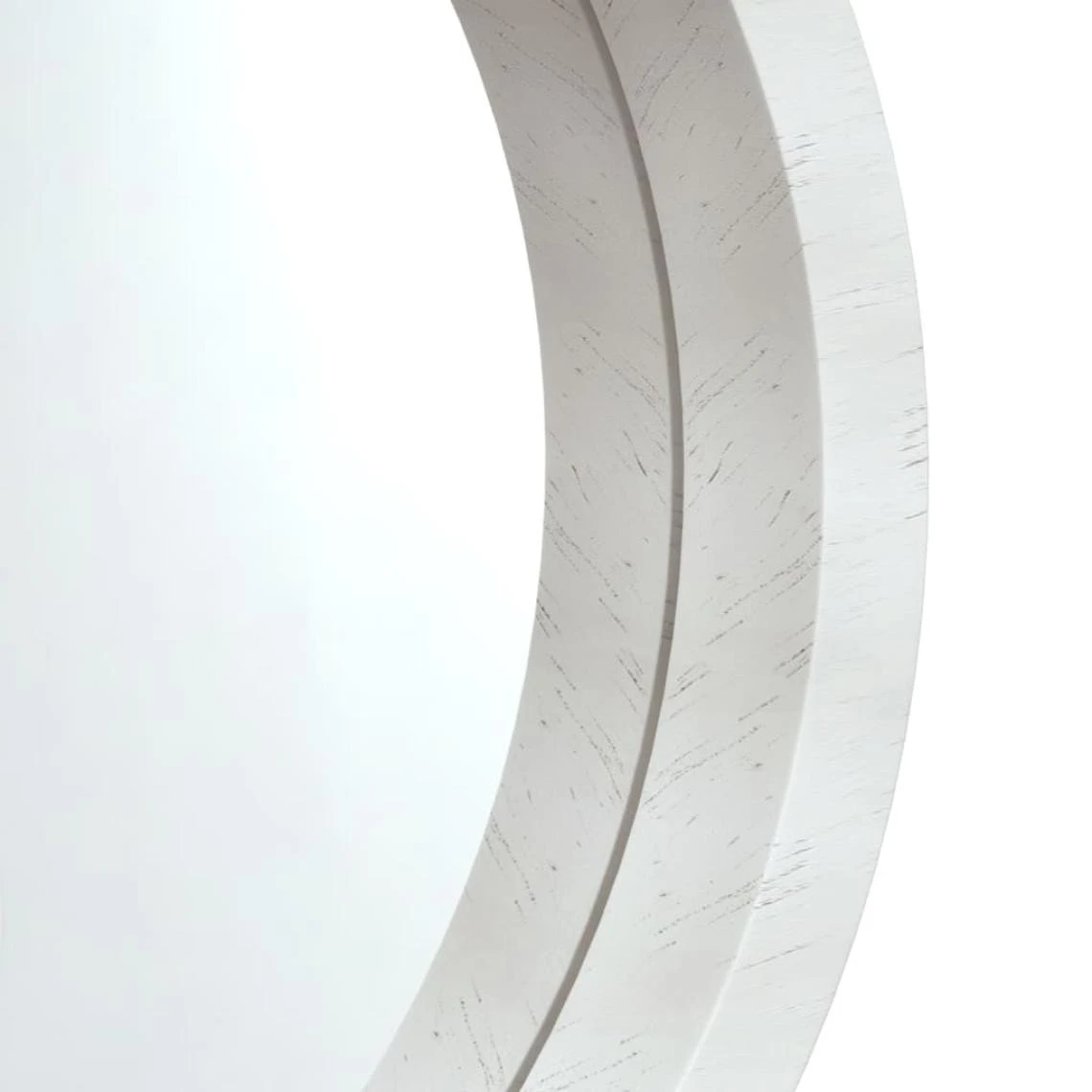 VidaXL Miroir Mural Avec Sangle Blanc Ø 35 Cm 6 VidaXL Miroir Mural Avec Sangle Blanc Ø 35 Cm – Image 4