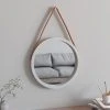 VidaXL Miroir Mural Avec Sangle Blanc Ø 45 Cm 2 VidaXL Miroir Mural Avec Sangle Blanc Ø 45 Cm -magasin Vente-unique vidaxl miroir mural avec sangle blanc 45 cm 14113362 39320208 1140x1140