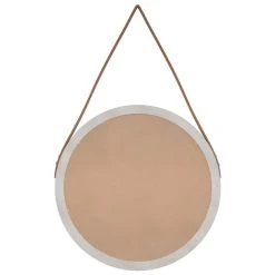 VidaXL Miroir Mural Avec Sangle Blanc Ø 45 Cm 9 VidaXL Miroir Mural Avec Sangle Blanc Ø 45 Cm -magasin Vente-unique vidaxl miroir mural avec sangle blanc 45 cm 14113362 39320212 1140x1140