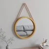 VidaXL Miroir Mural Avec Sangle Doré Ø 55 Cm 1 VidaXL Miroir Mural Avec Sangle Doré Ø 55 Cm -magasin Vente-unique vidaxl miroir mural avec sangle dore 55 cm 14116264 39333528 1140x1140