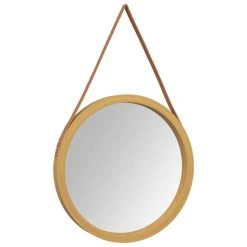 VidaXL Miroir Mural Avec Sangle Doré Ø 55 Cm 8 VidaXL Miroir Mural Avec Sangle Doré Ø 55 Cm -magasin Vente-unique vidaxl miroir mural avec sangle dore 55 cm 14116264 39333530 1140x1140