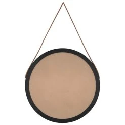 VidaXL Miroir Mural Avec Sangle Noir Ø 55 Cm 9 VidaXL Miroir Mural Avec Sangle Noir Ø 55 Cm -magasin Vente-unique vidaxl miroir mural avec sangle noir 55 cm 14116276 39333576 1140x1140