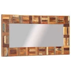 VidaXL Miroir Mural Bois Massif De Récupération 50x110 Cm 8 VidaXL Miroir Mural Bois Massif De Récupération 50x110 Cm -magasin Vente-unique vidaxl miroir mural bois massif de recuperation 50x110 cm 12772014 34309392 1140x1140