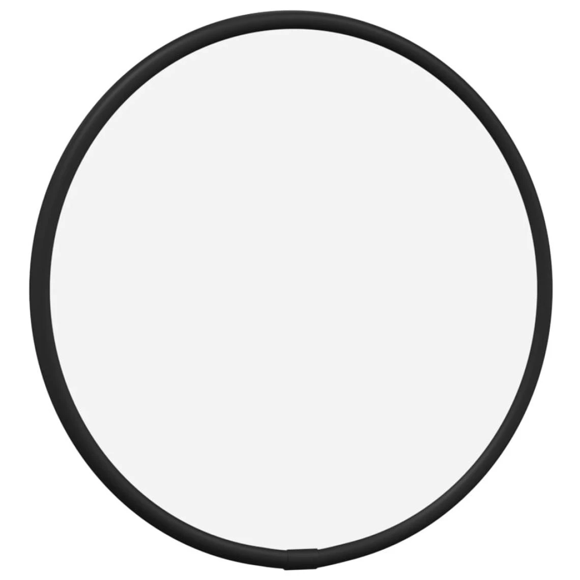 VidaXL Miroir Mural Noir Ø 20 Cm Rond 4 VidaXL Miroir Mural Noir Ø 20 Cm Rond – Image 2