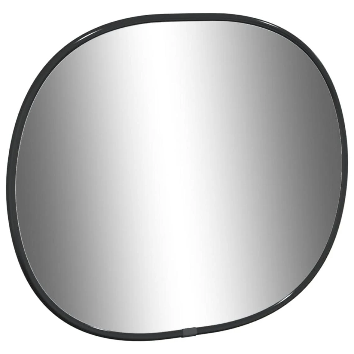 VidaXL Miroir Mural Noir 30x25 Cm 4 VidaXL Miroir Mural Noir 30x25 Cm – Image 2