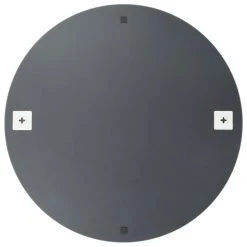 VidaXL Miroir Mural Sans Cadre Avec Lampes LED Rond Verre -magasin Vente-unique vidaxl miroir mural sans cadre avec lampes led rond verre 11559990 30325924 1140x1140