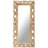 VidaXL Miroir Sculpté à La Main Marron 110x50 Cm Bois De Manguier -magasin Vente-unique vidaxl miroir sculpte a la main marron 110x50 cm bois de manguier 9944086 25612678 678 1140x1140