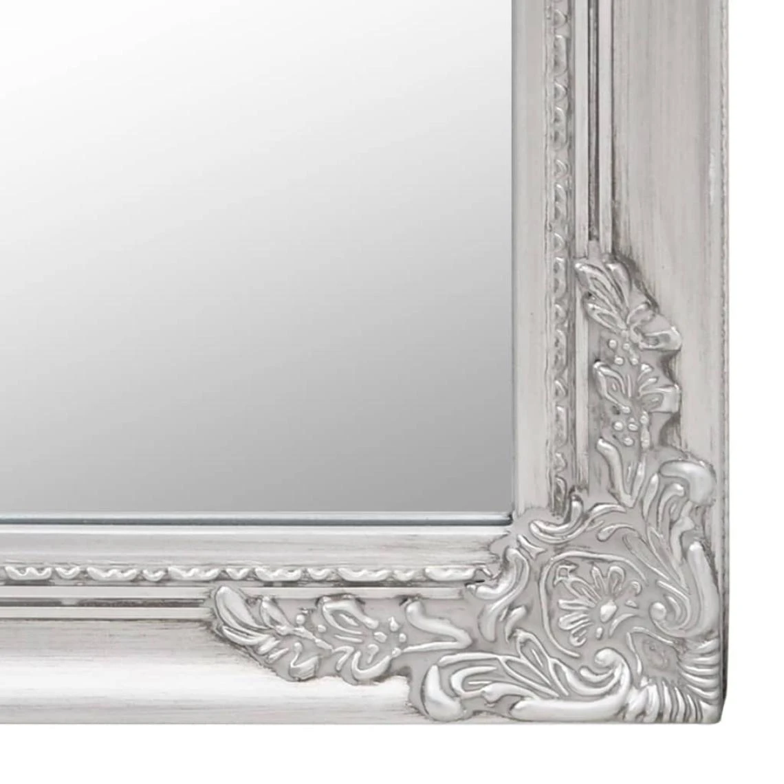 VidaXL Miroir Sur Pied Argenté 45x180 Cm 7 VidaXL Miroir Sur Pied Argenté 45x180 Cm – Image 5