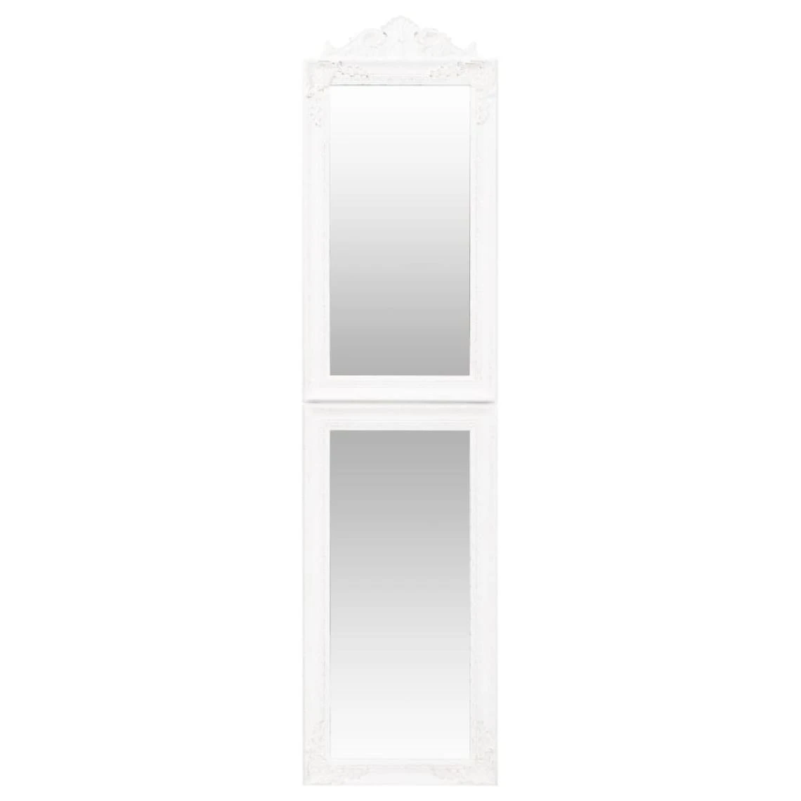 VidaXL Miroir Sur Pied Blanc 50x200 Cm 4 VidaXL Miroir Sur Pied Blanc 50x200 Cm – Image 2