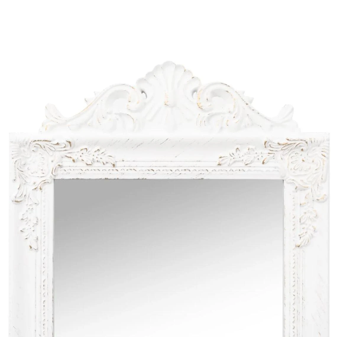 VidaXL Miroir Sur Pied Blanc 50x200 Cm 6 VidaXL Miroir Sur Pied Blanc 50x200 Cm – Image 4