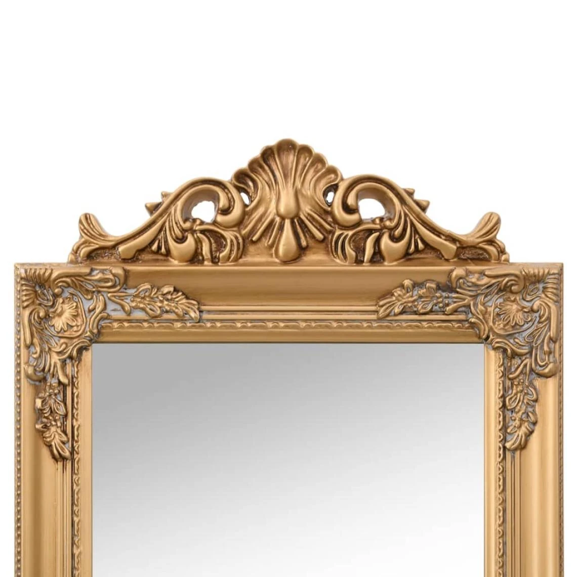 VidaXL Miroir Sur Pied Doré 40x160 Cm 6 VidaXL Miroir Sur Pied Doré 40x160 Cm – Image 4