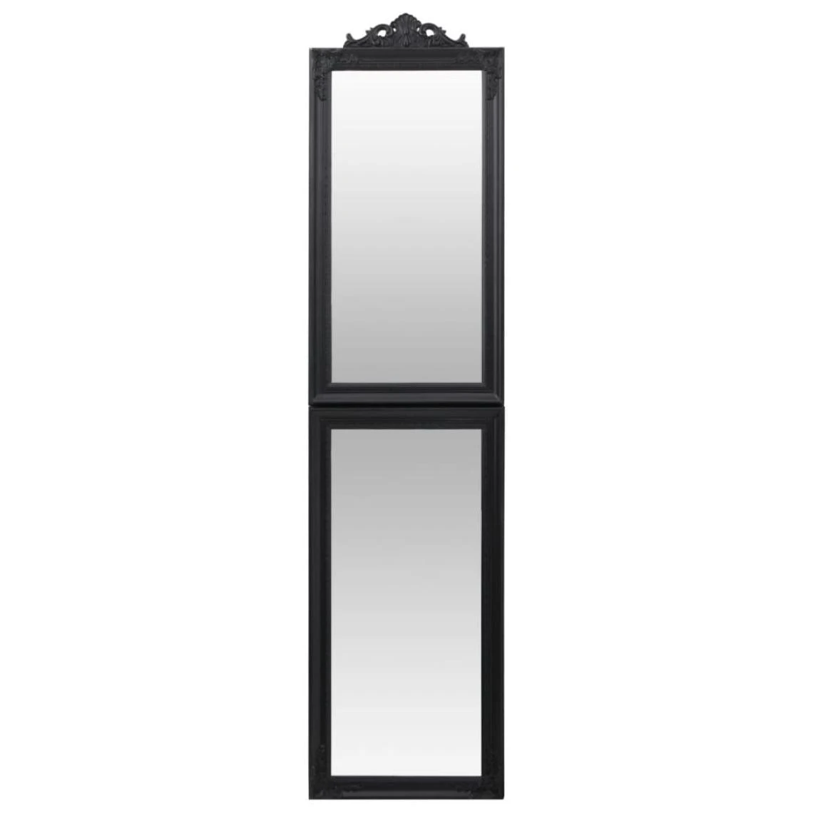 VidaXL Miroir Sur Pied Noir 50x200 Cm 4 VidaXL Miroir Sur Pied Noir 50x200 Cm – Image 2