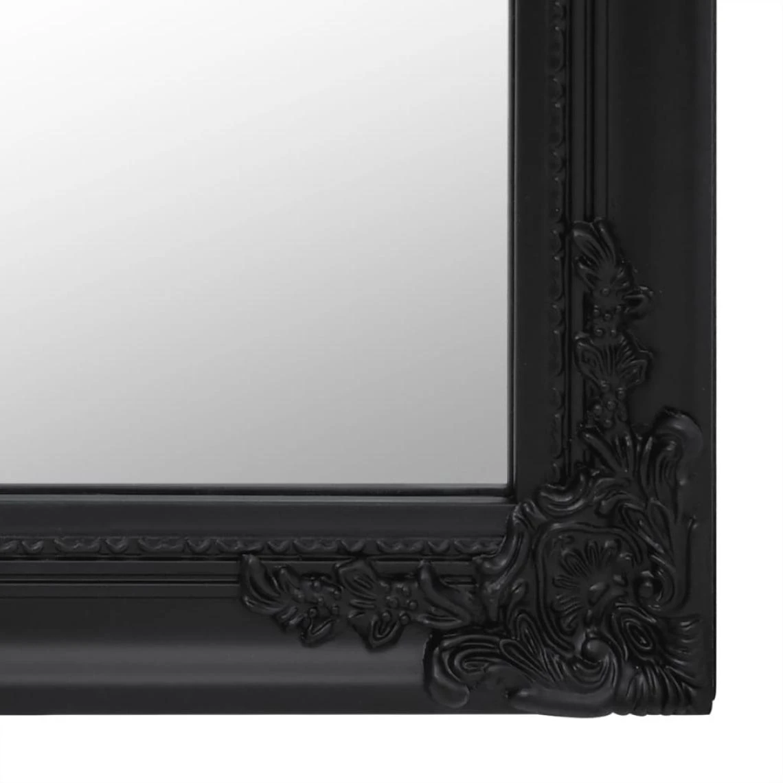 VidaXL Miroir Sur Pied Noir 50x200 Cm 6 VidaXL Miroir Sur Pied Noir 50x200 Cm – Image 4